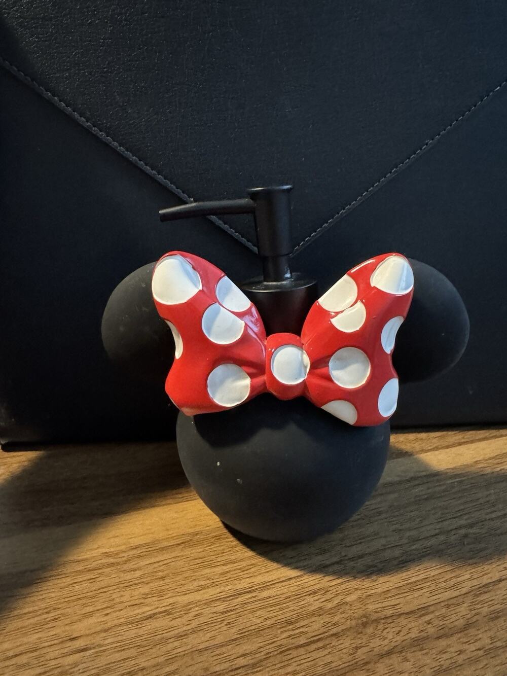 Disney Mickey Mouse Icon Soap Dispenser Red Polka Dot